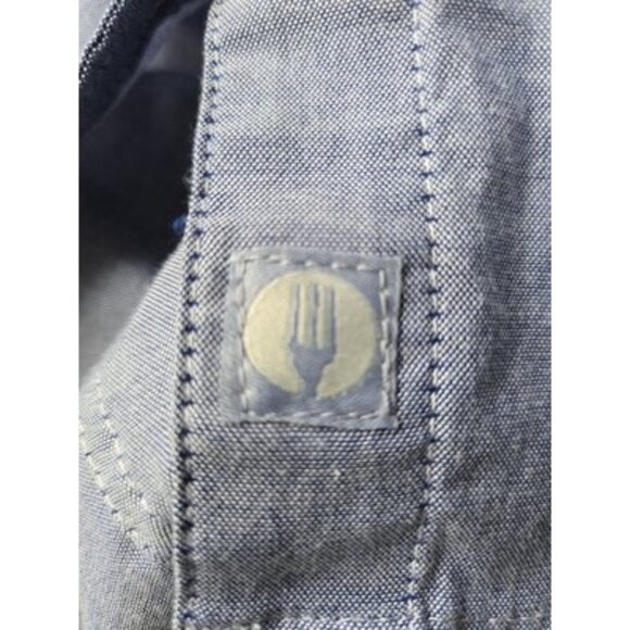 Chef Works Chambray Modern Oxford Classic Work Wear Size XL - Picture 3 of 6